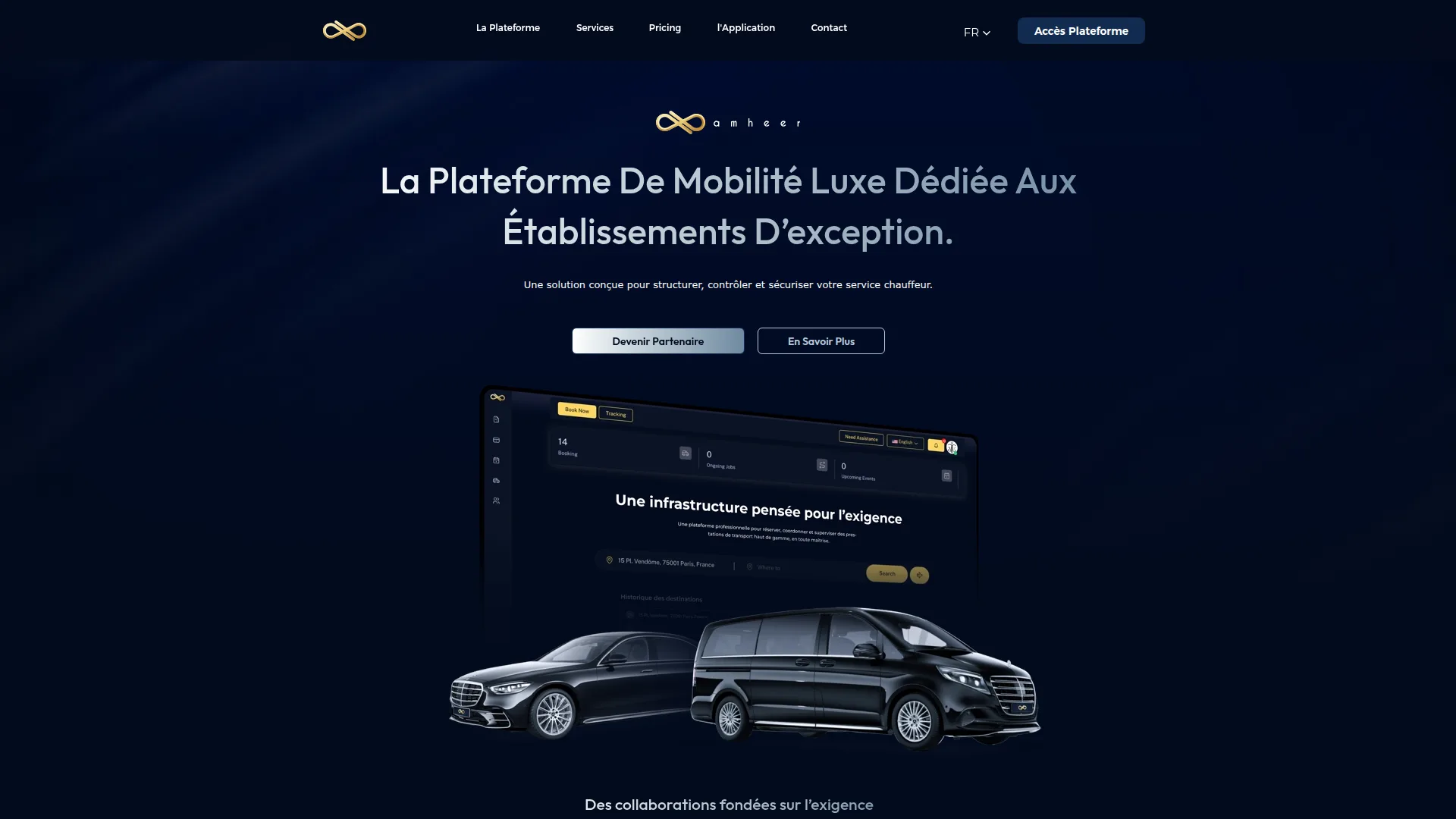 Amheer - Luxury Chauffeur Platform
