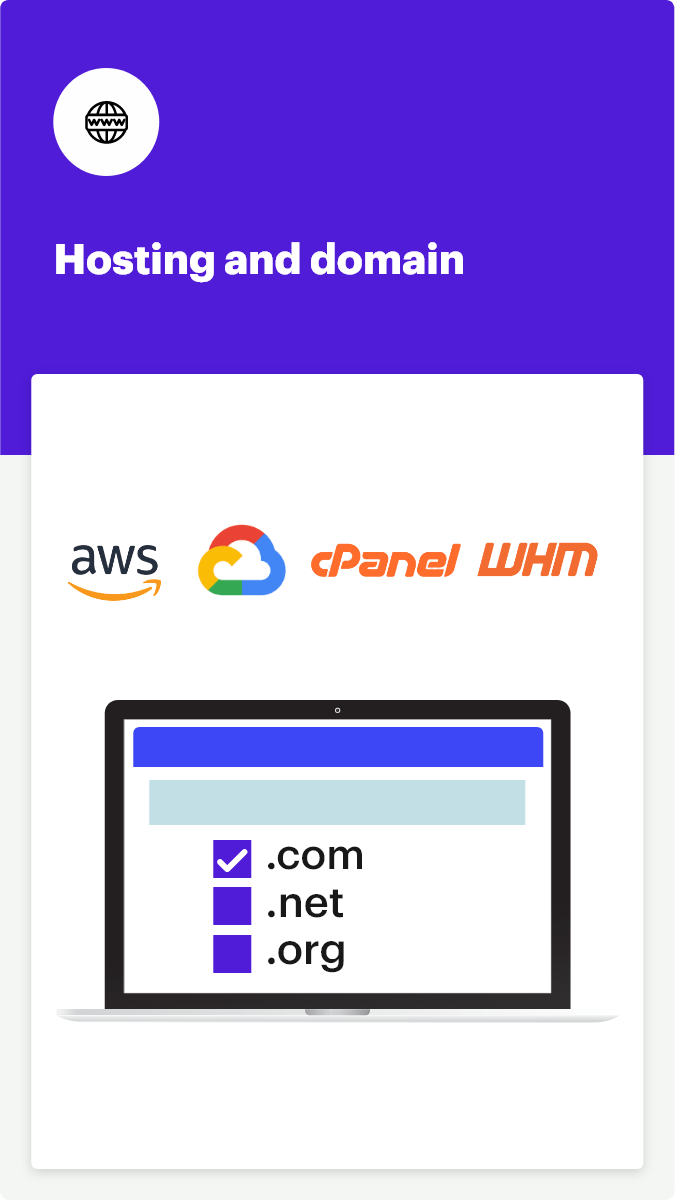 hosting and domain