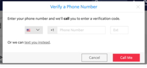 verify phone no